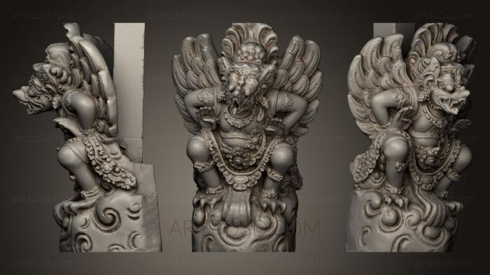 Indian sculptures (STKI_0092) 3D model for CNC machine